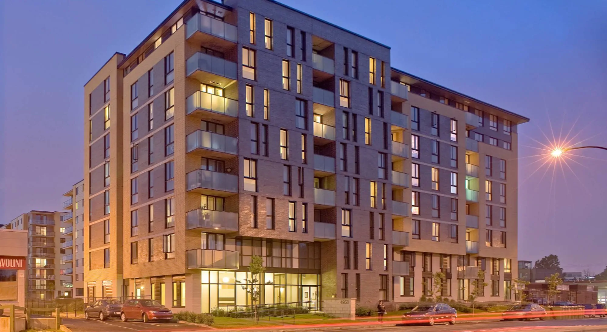 Condo project in the Le Triangle district, Montreal