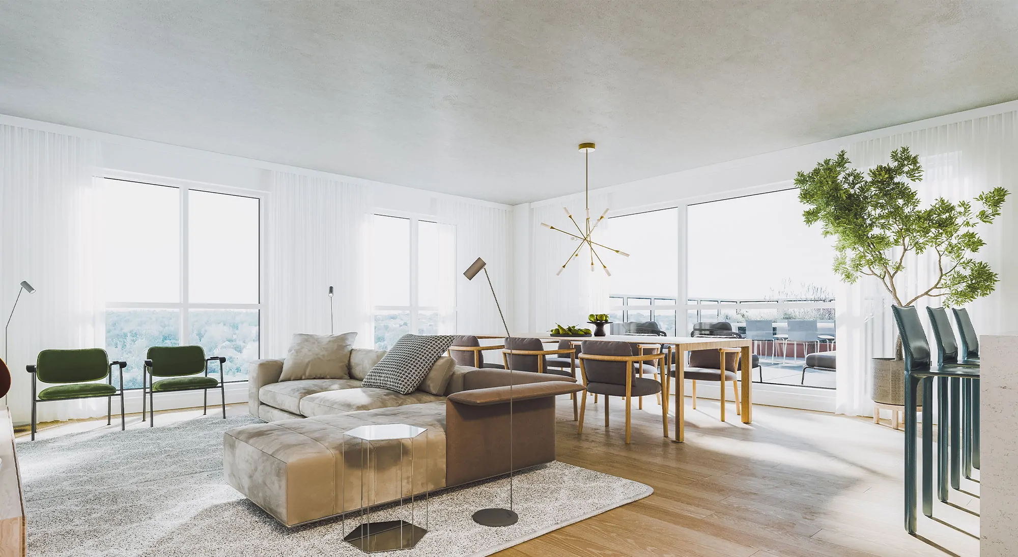 Luxury apartments in Dollard-des-Ormeaux